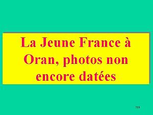 LA JEUNE FRANCE ORAN PAR ANDRE BANOS  (591)